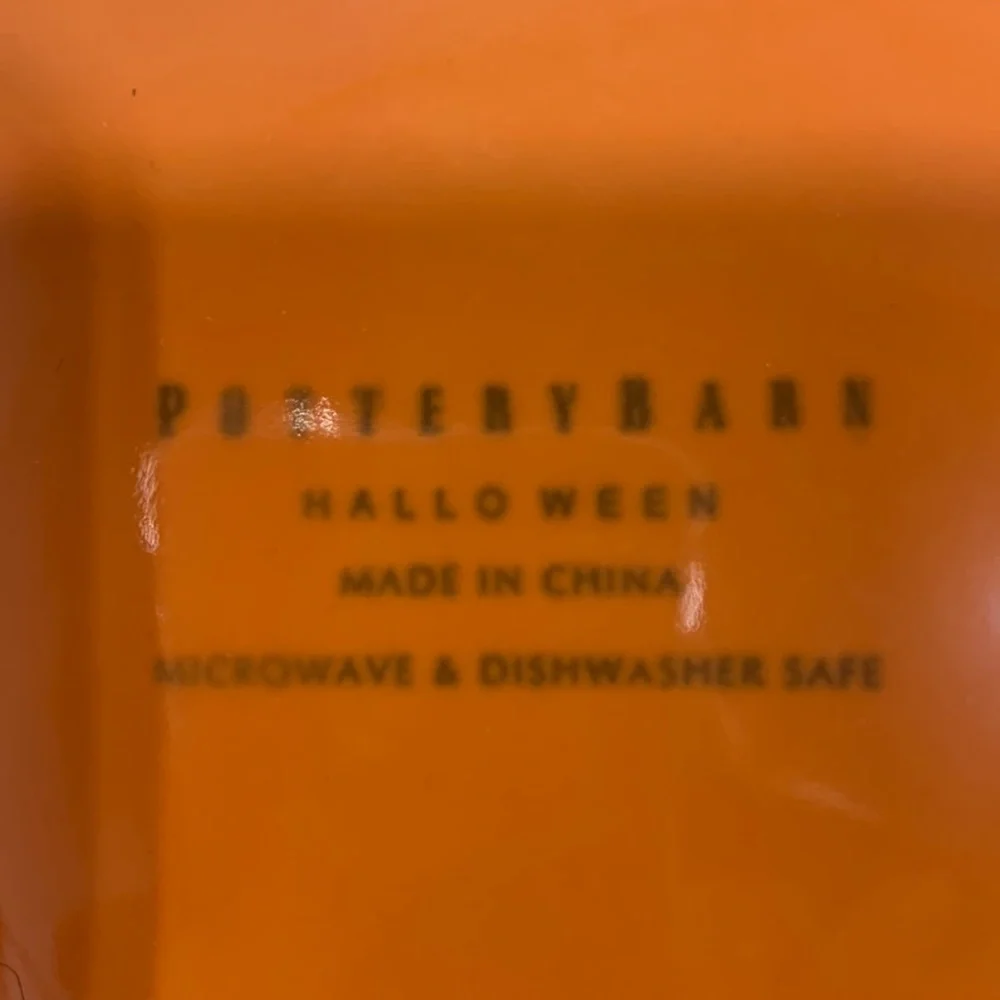 Pottery Barn Halloween dish